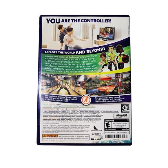 Kinect Adventures Xbox 360 Game - Picture 2 of 4